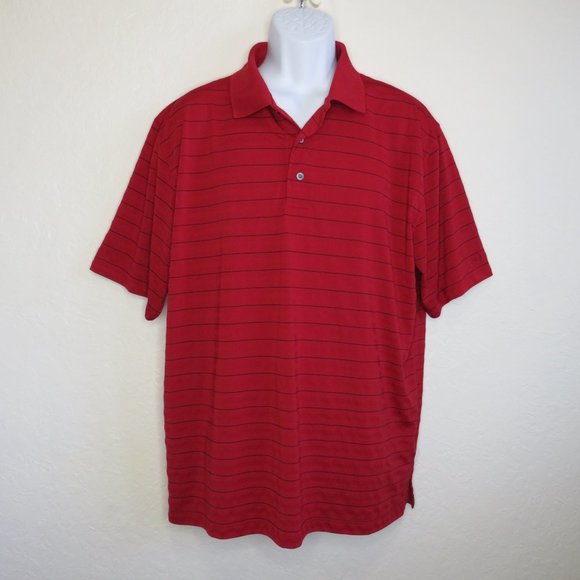 Grand Slam* Men's‎ Short Sleeve 3 Button Down Straight Hem Golf Polo Shirt~ XL - Picture 1 of 11